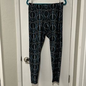 Blackmilk clothing Deathly Hallows leggings XL